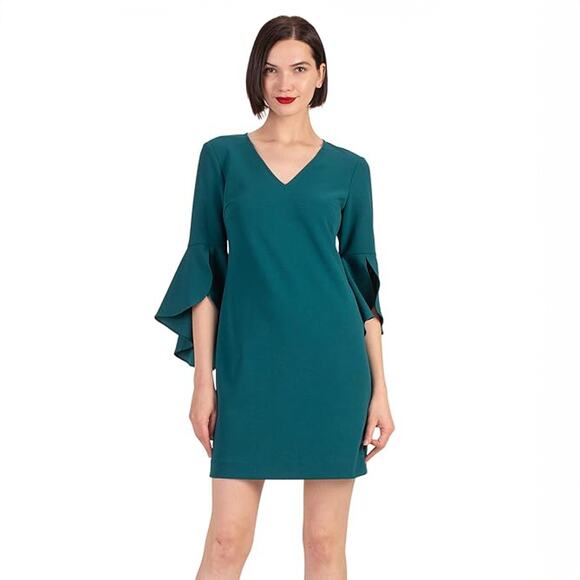 Trina Turk Moorten Mini Dress - 6 - Borealis Blue